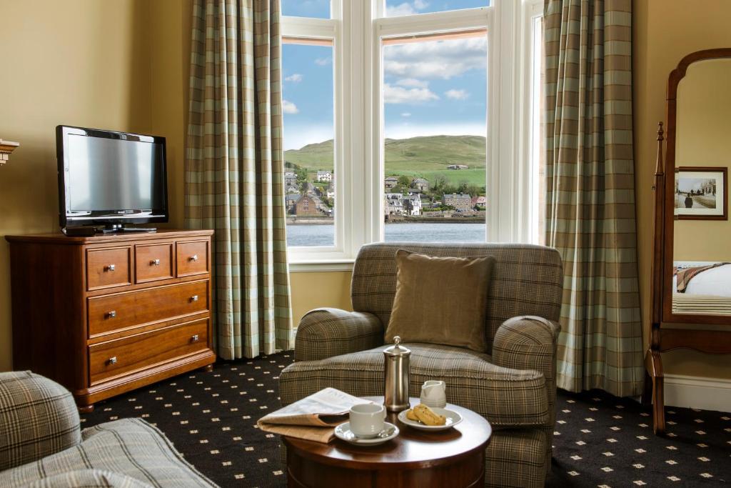 The Royal Hotel Campbeltown Oda fotoğraf